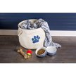 Bone Dry Paw Print Dog & Cat Collapsible Storage Bin
