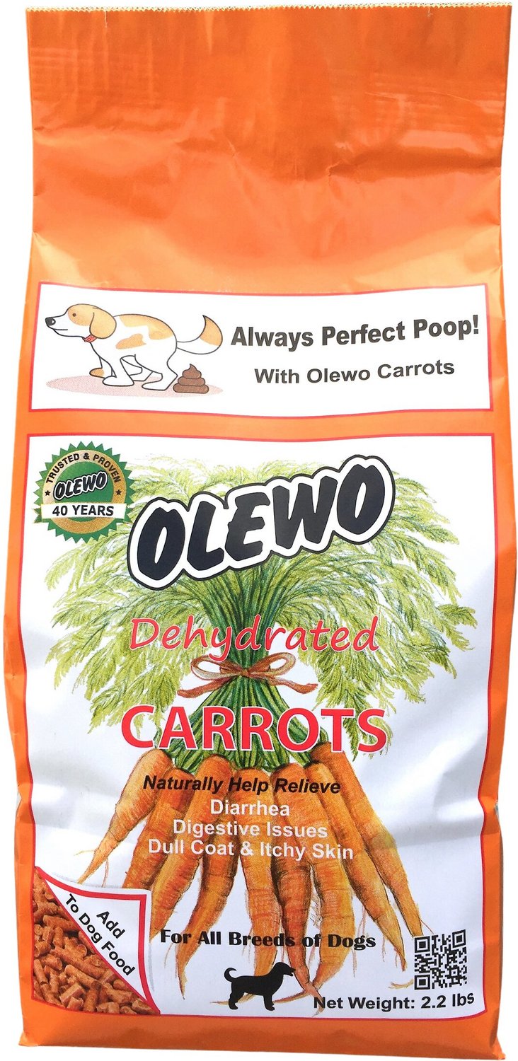 are carrots good for dogs with diarrhea