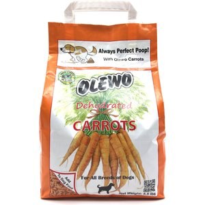 Olewo Digestive Health & Anti-Diarrhea Dehydrated Carrots Dog Food Topper, 5.5-lb bag