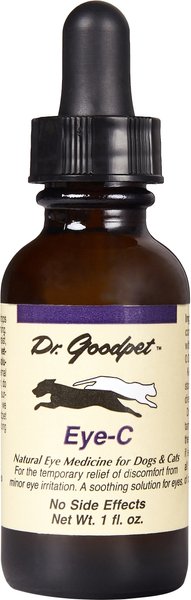 Dr. Goodpet Eye-C Dog & Cat Eye Drops, 1-oz bottle slide 1 of 10