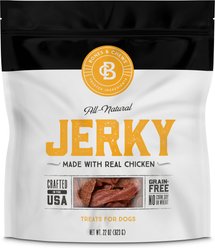 Bones & Chews All Natural Grain-Free Jerky Made with Real Chicken Dog Treats, 22-oz bag
