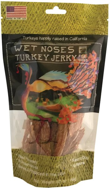 Wet Noses Turkey Jerky Dog Treats, 5.5-oz bag slide 1 of 4