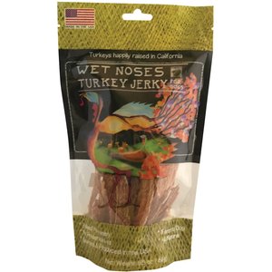 Wet Noses Turkey Jerky Dog Treats, 5.5-oz bag