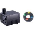 Jebao Mini Submersible 2.5W Fountain Pond Pump with LED Light, 40 GPH