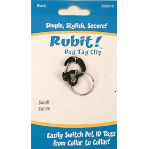 Rubit! Curved Dog Tag Clip