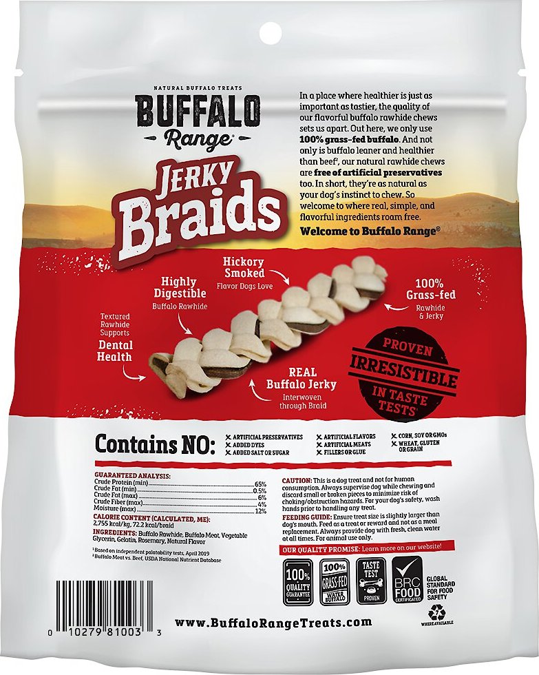 Buffalo hot sale jerky braids