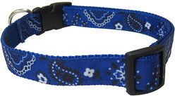 Sassy Dog Wear Bandana Dog Collar, Medium, Blue slide 2 of 2