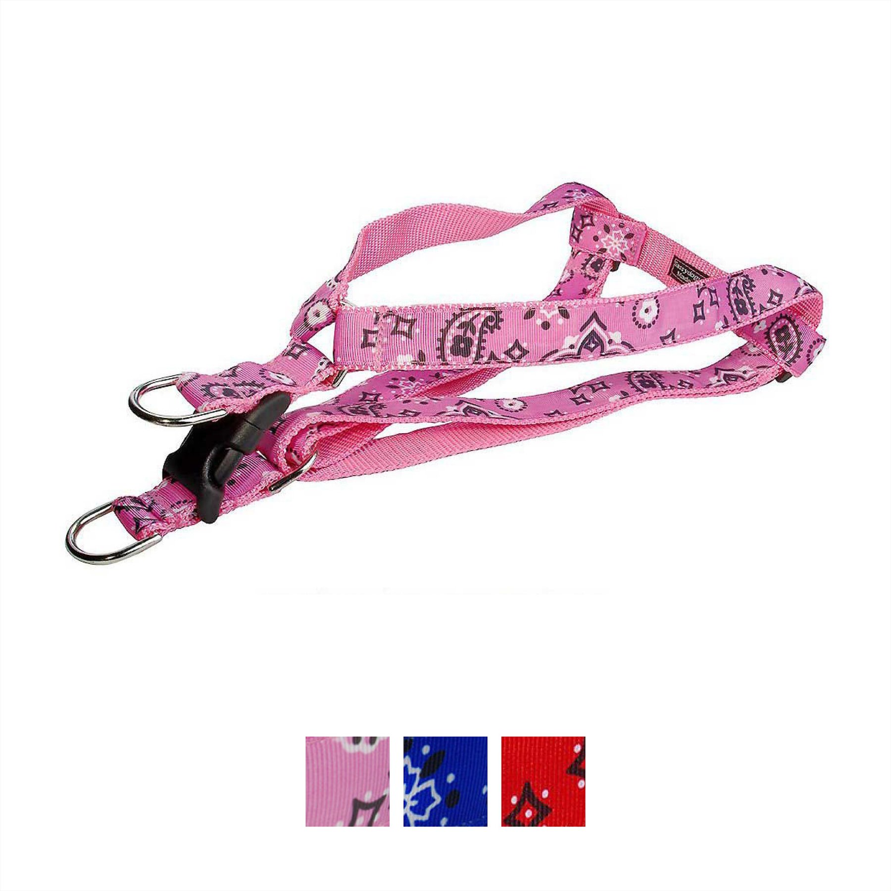 Sassy Dog Wear Bandana Dog Harness, Pink, Small