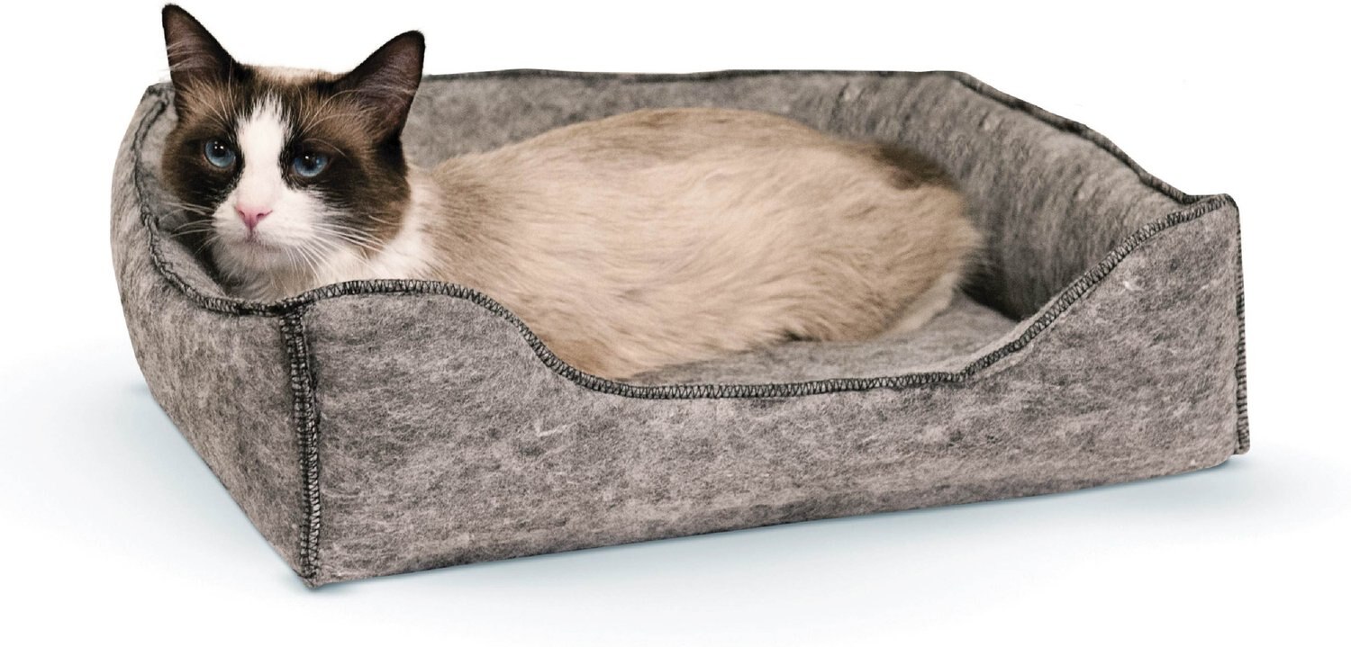 Amazin' Kitty Sack Cat Bed, Gray