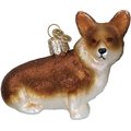 Old World Christmas Pembroke Welsh Corgi Glass Tree Ornament, 2.75-in