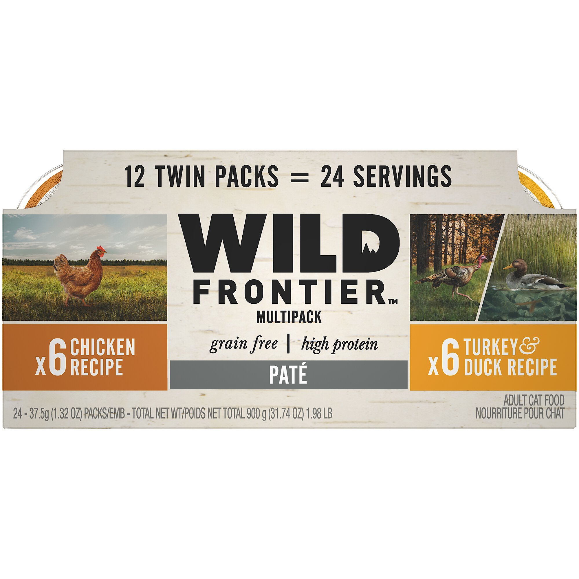 NUTRO Wild Frontier Real Chicken Real Turkey Recipe Pate