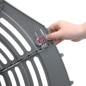 SportPet Designs Travel Master Collapsible Dog & Cat Carrier, Grey & Pink, Large