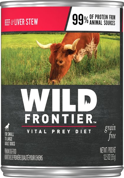 Fashion dog food wild frontier