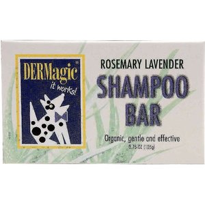 DERMagic Rosemary Lavender Dog Shampoo Bar, 3.75-oz
