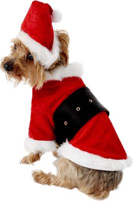 Show full view: Rubie's Costume Company Christmas Santa Claus Dog Costume, Small slide 5 of 8