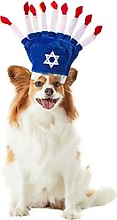 Rubie's Costume Company Menorah Dog Hat, Small/Medium