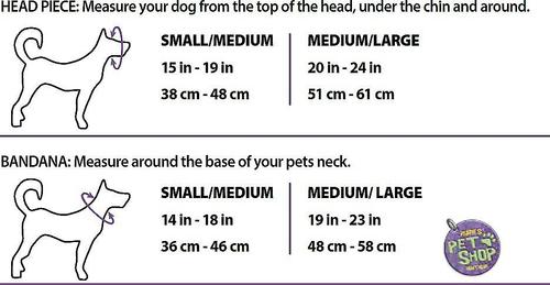 Show full view: Rubie's Costume Company Menorah Dog Hat, Medium/Large slide 3 of 6