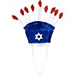 Show in main carousel: Rubie's Costume Company Menorah Dog Hat, Medium/Large slide 3 of 5