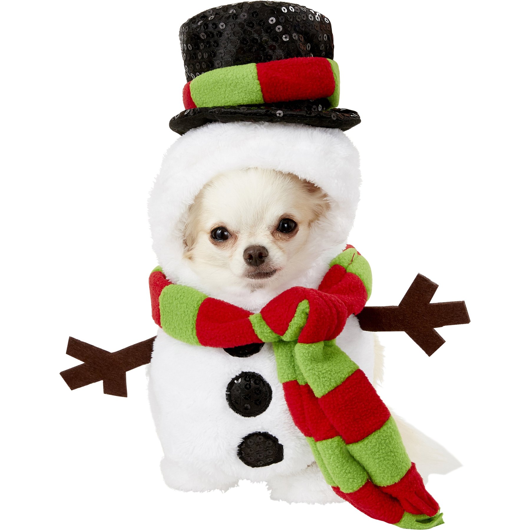 Rubie's Costume Company Christmas Snowman Dog Costume, Small