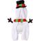 Show in main carousel: Rubie's Costume Company Christmas Snowman Dog Costume, Large slide 4 of 7