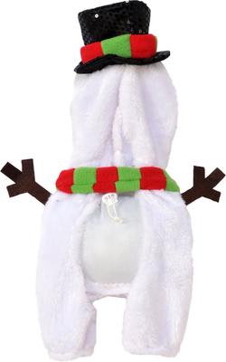 Show full view: Rubie's Costume Company Christmas Snowman Dog Costume, Large slide 4 of 7