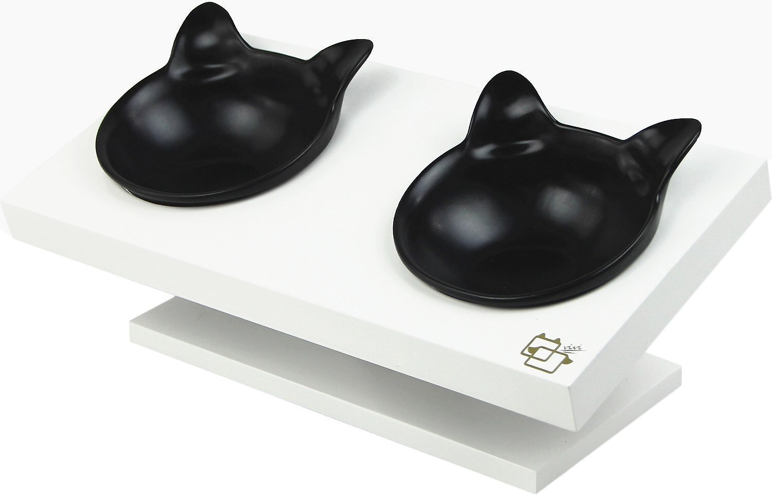 vivipet elevated cat bowl