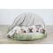Show in main carousel: FurHaven Microvelvet Snuggery Orthopedic Cat & Dog Bed with Removable Cover, Sage, 35-in slide 4 of 12