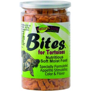 Nature Zone Bites Tortoise Food, 9-oz bottle