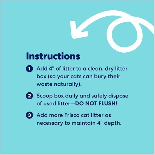 Frisco Natural Unscented Clumping Grass Cat Litter, 20-lb bag