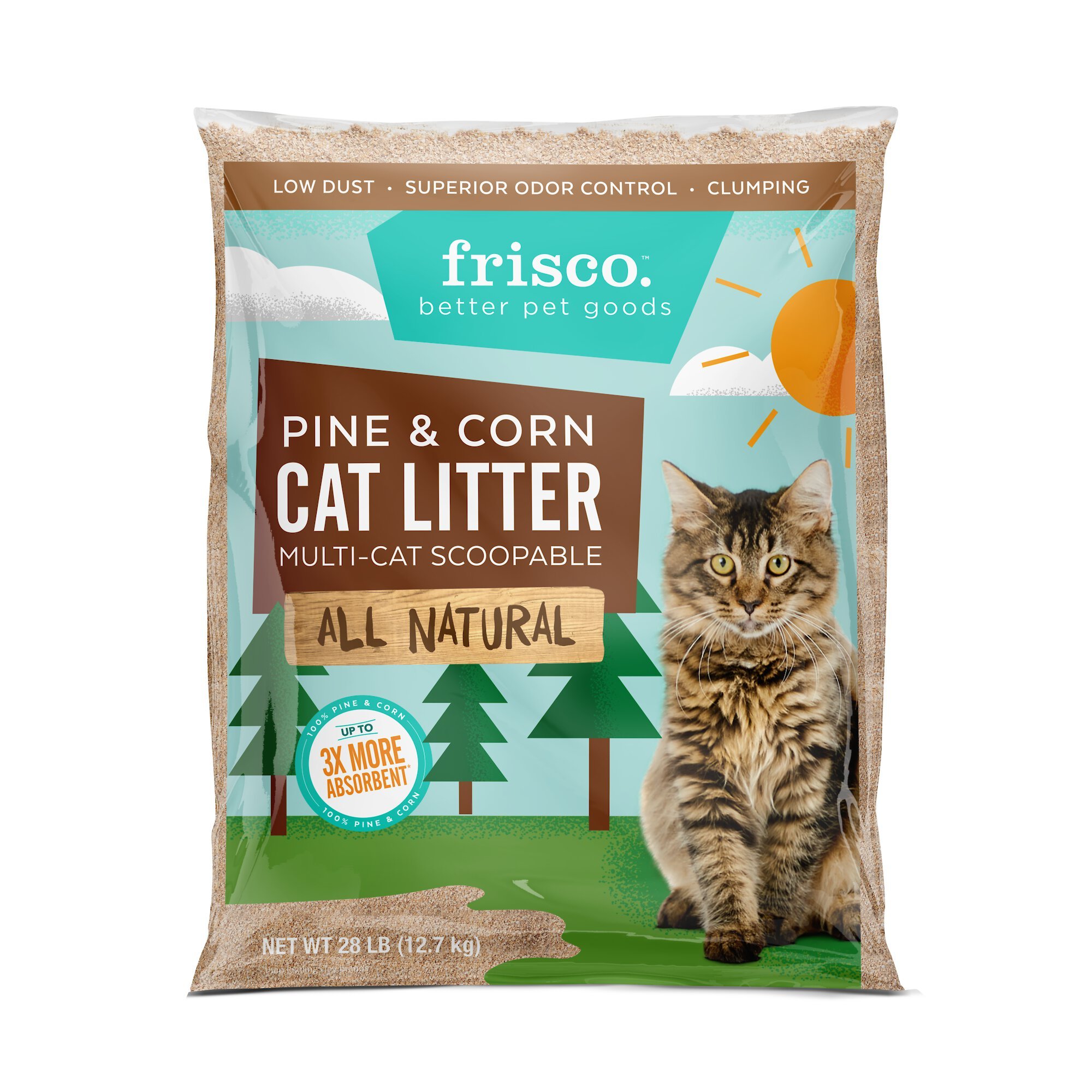 FRISCO All Natural Unscented Clumping Corn Cat Litter Customer ...