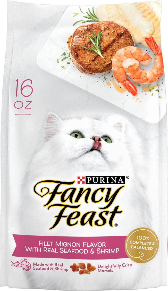 Fancy feast gourmet outlet gold dry cat food