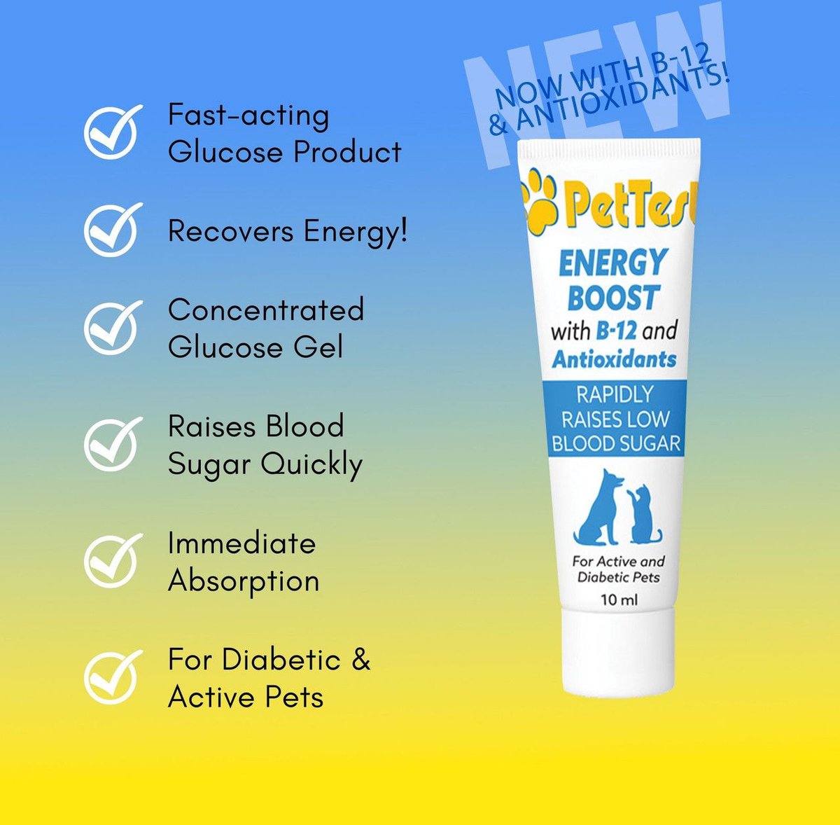 PetTest Glucose SOS Rapid Energy Recovery