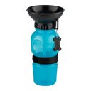 Highwave AutoDogMug Portable Dog Water Bottle & Bowl, Blue, 20-oz bottle