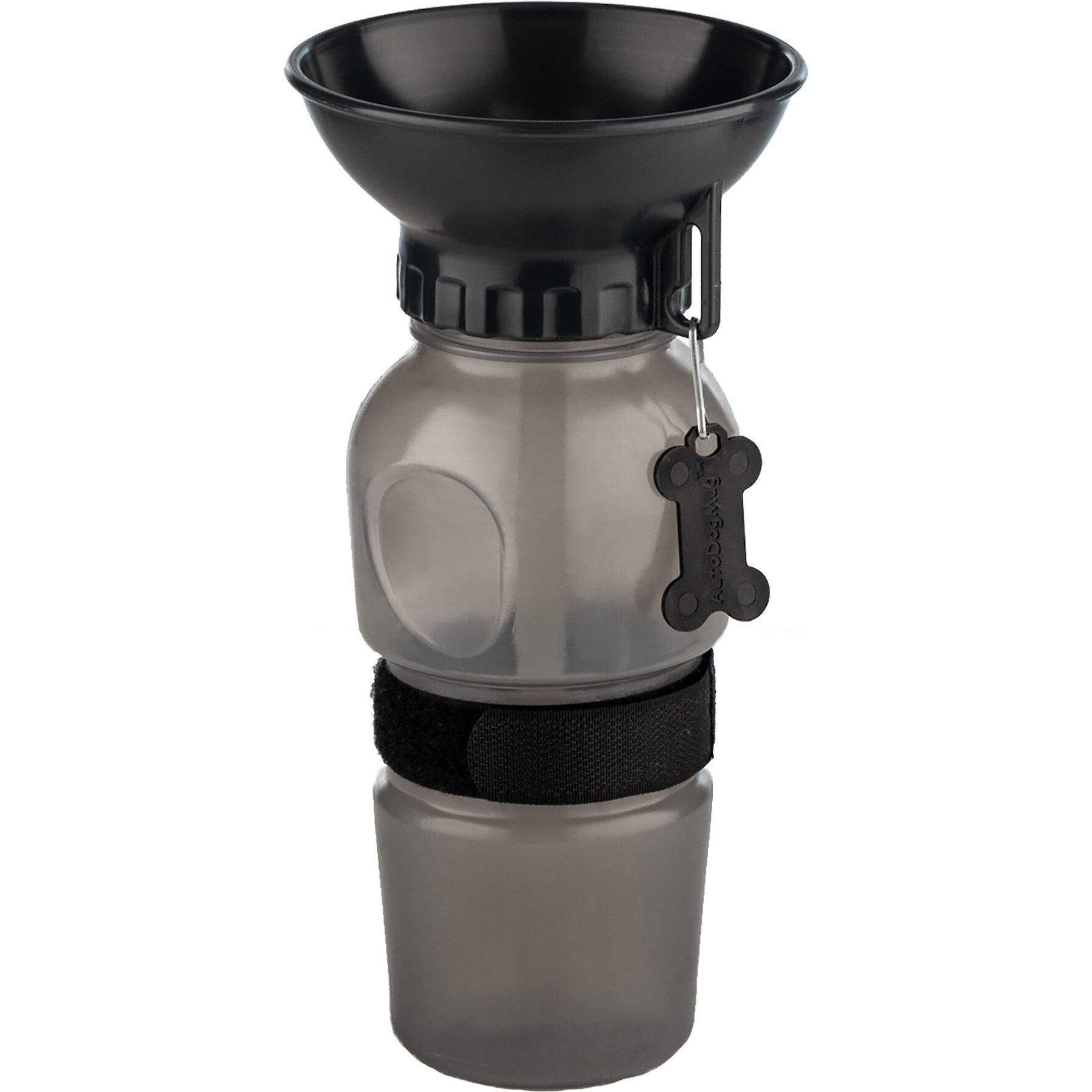 KONG H2O K9 UNIT Insulated Stainless Steel Dog Water Bottle & Travel Bowl,  Orange, 25-oz 