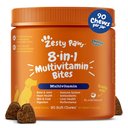 Zesty Paws Multivitamin 8-in-1 Bites Chicken Flavored Soft Chews Supplement for Dogs, 90 count