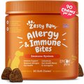 Zesty Paws Allergy Immune Bites Lamb Flavored Soft Chews Allergy & Immune Supplement for Dogs, 90 count