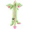 Show in main carousel: GoDog Dragons Skinny Chew Guard Squeaky Plush Dog Toy, Green, Large slide 3 of 8