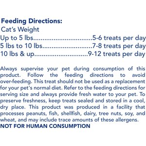 Get Naked Calming Health Grain-Free Salmon & Cheese Flavor Crunchy Cat Treats, 6-oz bag