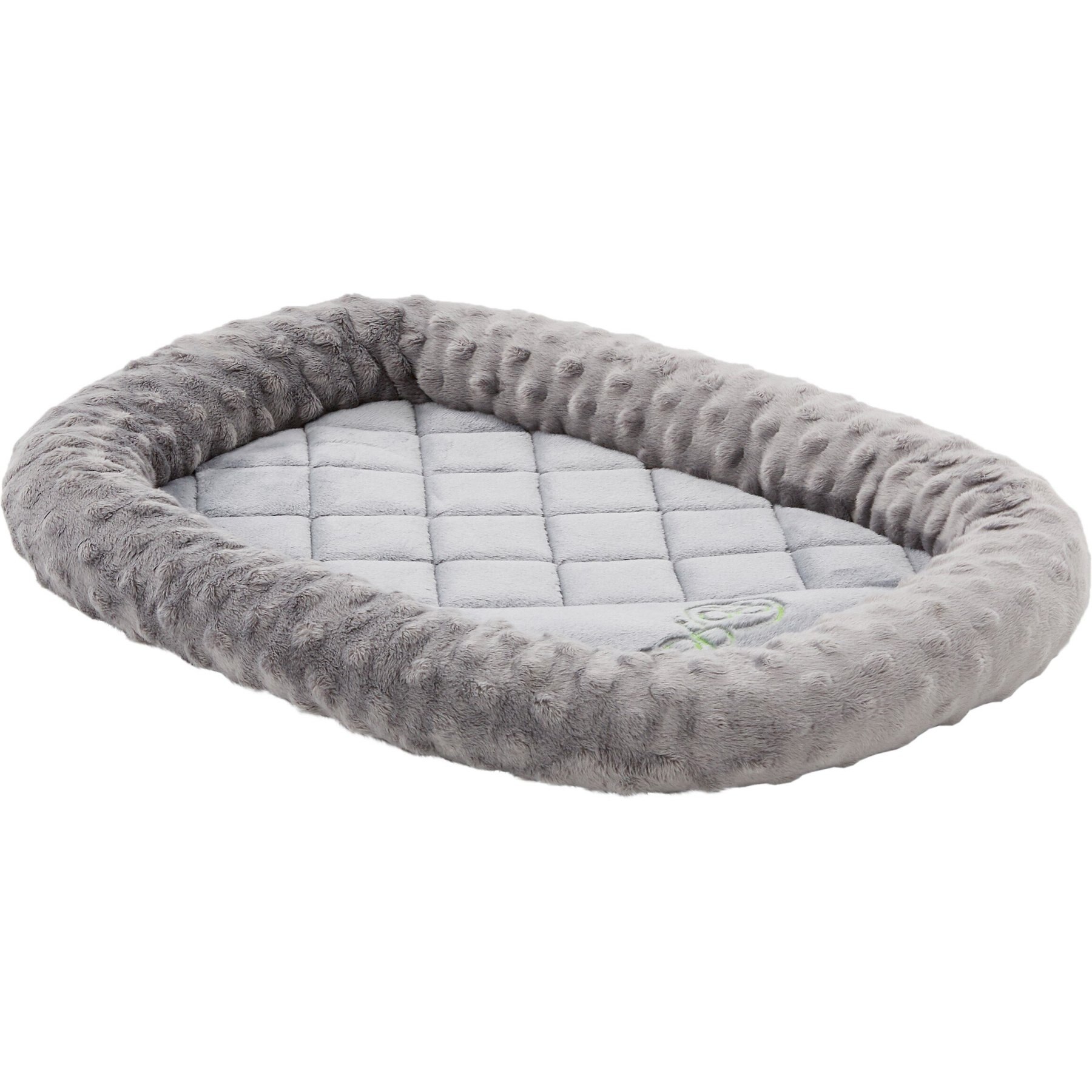 Allisandro Anti-Slip Kennel Pads Waterproof Dog Bed, Grey, Large