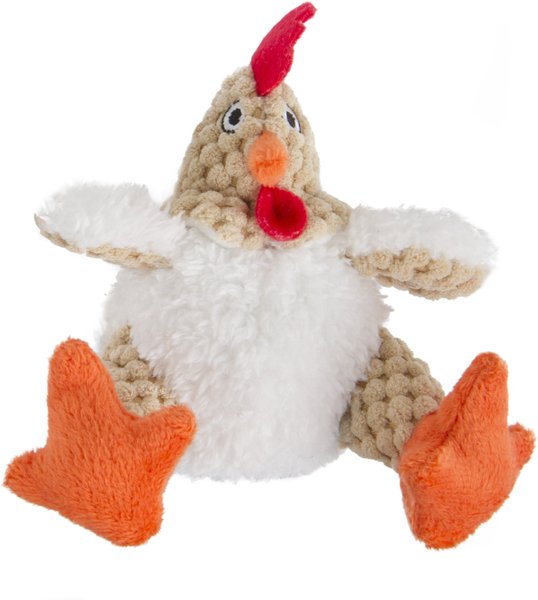 Og Just For Me Fat White Rooster Dog Toy