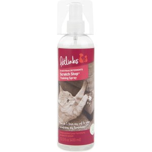 Petlinks Scratch Stop Deterrent Training Cat Spray, 13.5-oz bottle