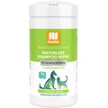 Nootie Cucumber Melon Dog & Cat Waterless Shampoo Wipes, 70 count