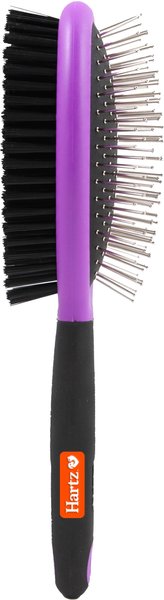 HARTZ Groomer's Best Combo Dog Brush - Chewy.com