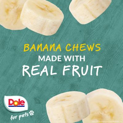 Show full view: Dole Molded Banana Flavored Soft & Chewy Dog Treats, 8-oz bag slide 4 of 7