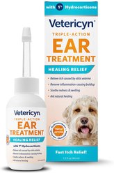 Vetericyn Triple-Action Ear Treatment for Dogs & Cats, 1.5-fl oz bottle