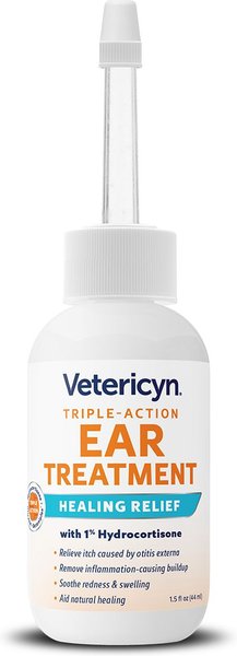 Show full view: Vetericyn Triple-Action Ear Treatment for Dogs & Cats, 1.5-fl oz bottle slide 2 of 6