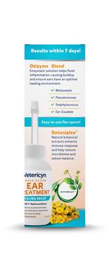 Show full view: Vetericyn Triple-Action Ear Treatment for Dogs & Cats, 1.5-fl oz bottle slide 5 of 7