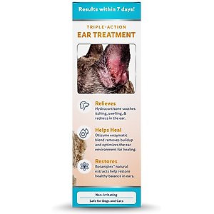 Vetericyn Triple-Action Ear Treatment for Dogs & Cats, 1.5-fl oz bottle