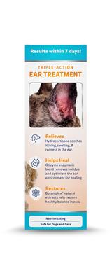 Show full view: Vetericyn Triple-Action Ear Treatment for Dogs & Cats, 1.5-fl oz bottle slide 6 of 7