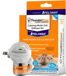 ThunderEase Multi-Cat Calming Diffuser for Cats, 30 day